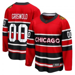 Clark Griswold Chicago Blackhawks Fanatics Branded Youth Breakaway Special Edition 2.0 Jersey (Red)