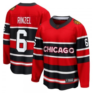 Sam Rinzel Chicago Blackhawks Fanatics Branded Youth Breakaway Special Edition 2.0 Jersey (Red)