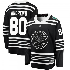 Zach Andrews Chicago Blackhawks Fanatics Branded Youth Breakaway 2019 Winter Classic Jersey (Black)
