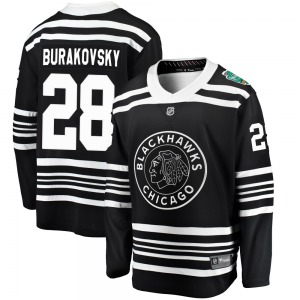 Andre Burakovsky Chicago Blackhawks Fanatics Branded Youth Breakaway 2019 Winter Classic Jersey (Black)