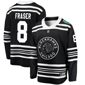 Curt Fraser Chicago Blackhawks Fanatics Branded Youth Breakaway 2019 Winter Classic Jersey (Black)