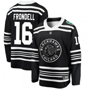 Anton Frondell Chicago Blackhawks Fanatics Branded Youth Breakaway 2019 Winter Classic Jersey (Black)