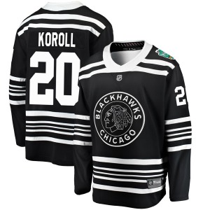 Cliff Koroll Chicago Blackhawks Fanatics Branded Youth Breakaway 2019 Winter Classic Jersey (Black)