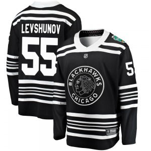 Artyom Levshunov Chicago Blackhawks Fanatics Branded Youth Breakaway 2019 Winter Classic Jersey (Black)