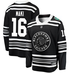 Chico Maki Chicago Blackhawks Fanatics Branded Youth Breakaway 2019 Winter Classic Jersey (Black)