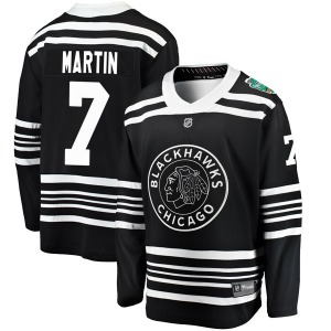 Pit Martin Chicago Blackhawks Fanatics Branded Youth Breakaway 2019 Winter Classic Jersey (Black)