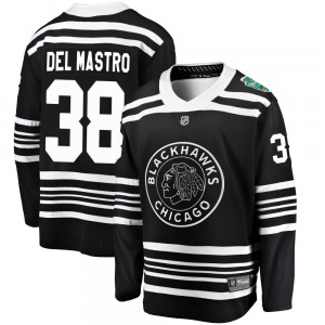 Ethan Del Mastro Chicago Blackhawks Fanatics Branded Youth Breakaway 2019 Winter Classic Jersey (Black)