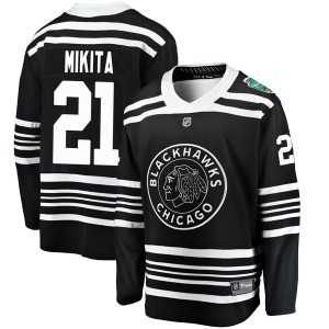 Stan Mikita Chicago Blackhawks Fanatics Branded Youth Breakaway 2019 Winter Classic Jersey (Black)