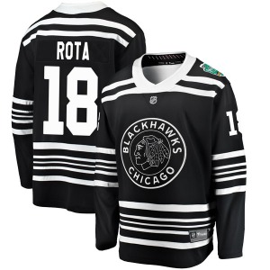 Darcy Rota Chicago Blackhawks Fanatics Branded Youth Breakaway 2019 Winter Classic Jersey (Black)