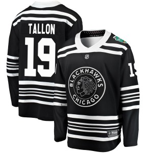 Dale Tallon Chicago Blackhawks Fanatics Branded Youth Breakaway 2019 Winter Classic Jersey (Black)