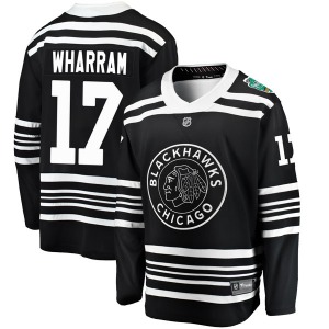 Kenny Wharram Chicago Blackhawks Fanatics Branded Youth Breakaway 2019 Winter Classic Jersey (Black)