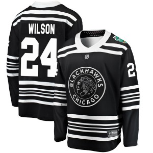 Doug Wilson Chicago Blackhawks Fanatics Branded Youth Breakaway 2019 Winter Classic Jersey (Black)