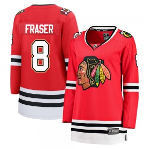 Curt Fraser Chicago Blackhawks Fanatics Women's Breakaway Centennial Jersey (Red)