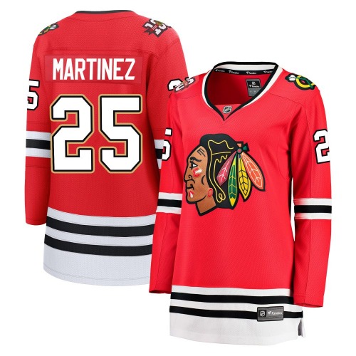 Alec Martinez Chicago Blackhawks Fanatics Women's Breakaway Centennial Jersey (Red)