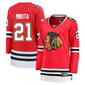Stan Mikita Chicago Blackhawks Fanatics Women's Breakaway Centennial Jersey (Red)