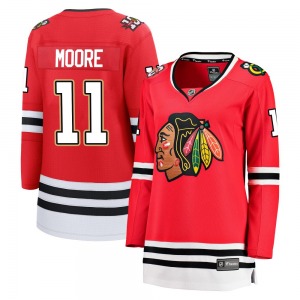 Oliver Moore Chicago Blackhawks Fanatics Women's Breakaway Centennial Jersey (Red)