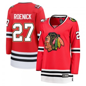 Jeremy Roenick Chicago Blackhawks Fanatics Women's Breakaway Centennial Jersey (Red)