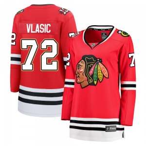 Alex Vlasic Chicago Blackhawks Fanatics Women's Breakaway Centennial Jersey (Red)