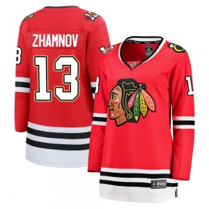 Alex Zhamnov Chicago Blackhawks Fanatics Women's Breakaway Centennial Jersey (Red)