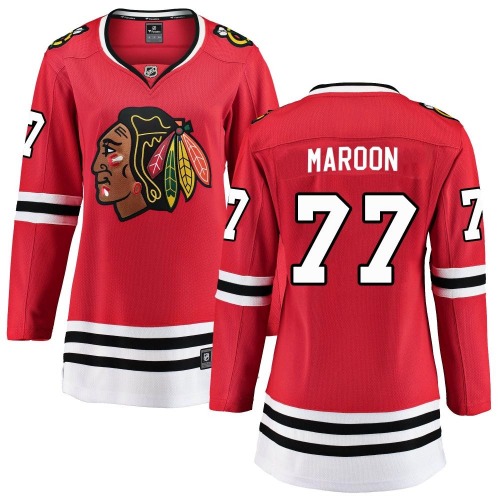 Pat Maroon Chicago Blackhawks Fanatics Branded Women's Breakaway Home Jersey (Red)