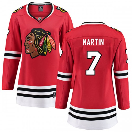 Pit Martin Chicago Blackhawks Fanatics Branded Women's Breakaway Home Jersey (Red)