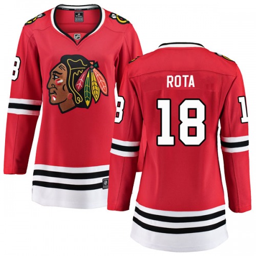 Darcy Rota Chicago Blackhawks Fanatics Branded Women's Breakaway Home Jersey (Red)