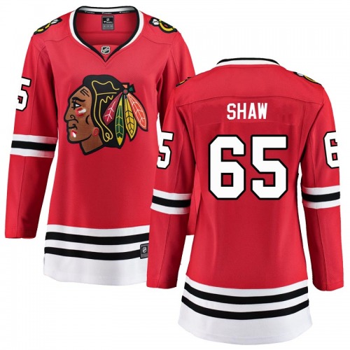 Andrew Shaw Chicago Blackhawks Fanatics Branded Women's Breakaway Home Jersey (Red)