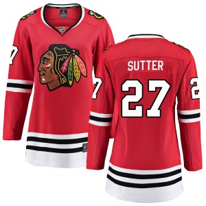 Darryl Sutter Chicago Blackhawks Fanatics Branded Women's Breakaway Home Jersey (Red)