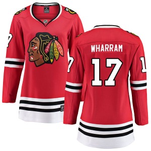 Kenny Wharram Chicago Blackhawks Fanatics Branded Women's Breakaway Home Jersey (Red)