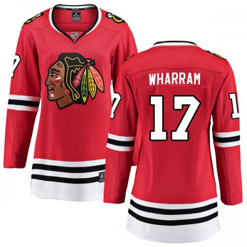 Kenny Wharram Chicago Blackhawks Fanatics Branded Women's Breakaway Home Jersey (Red)