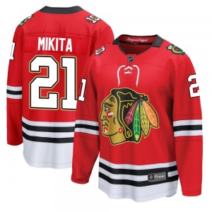 Stan Mikita Chicago Blackhawks Fanatics Breakaway Centennial Jersey (Red)