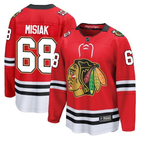 Martin Misiak Chicago Blackhawks Fanatics Breakaway Centennial Jersey (Red)