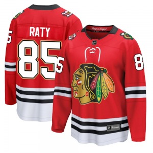 Aku Raty Chicago Blackhawks Fanatics Breakaway Centennial Jersey (Red)