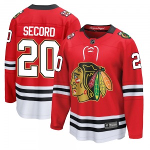 Al Secord Chicago Blackhawks Fanatics Breakaway Centennial Jersey (Red)