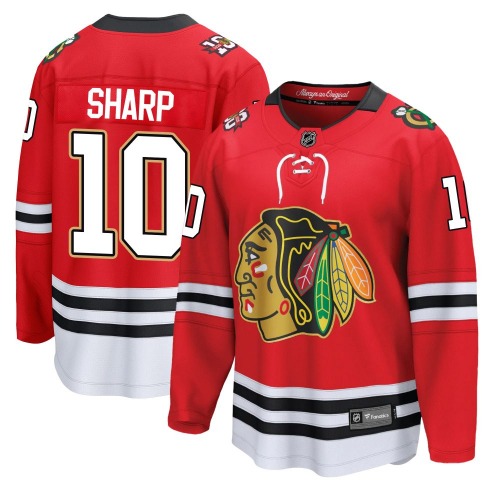 Patrick Sharp Chicago Blackhawks Fanatics Breakaway Centennial Jersey (Red)