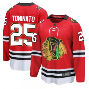 Dominic Toninato Chicago Blackhawks Fanatics Breakaway Centennial Jersey (Red)