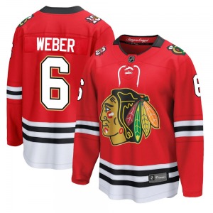 Shea Weber Chicago Blackhawks Fanatics Breakaway Centennial Jersey (Red)