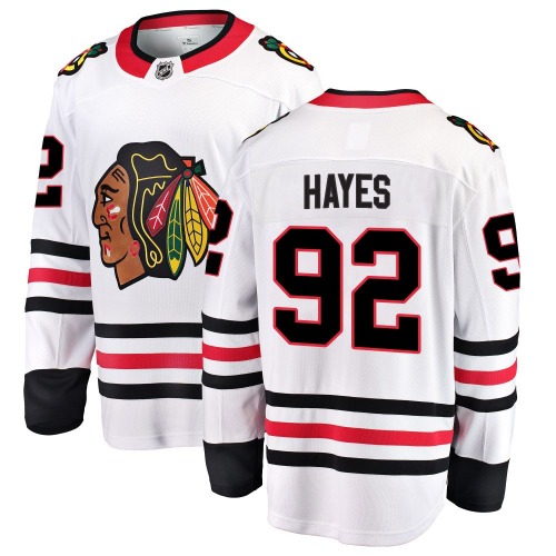 Gavin Hayes Chicago Blackhawks Fanatics Branded Youth Breakaway Away Jersey (White)