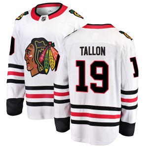 Dale Tallon Chicago Blackhawks Fanatics Branded Youth Breakaway Away Jersey (White)