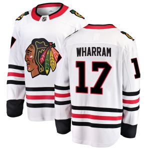 Kenny Wharram Chicago Blackhawks Fanatics Branded Youth Breakaway Away Jersey (White)