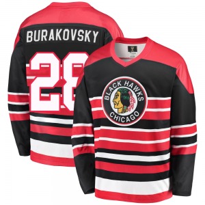 Andre Burakovsky Chicago Blackhawks Fanatics Branded Youth Premier Breakaway Heritage Jersey (Red/Black)