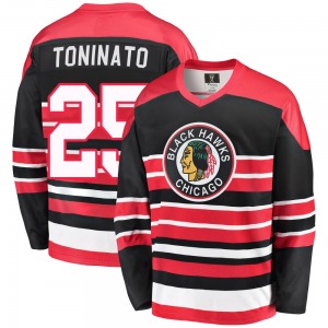 Dominic Toninato Chicago Blackhawks Fanatics Branded Youth Premier Breakaway Heritage Jersey (Red/Black)
